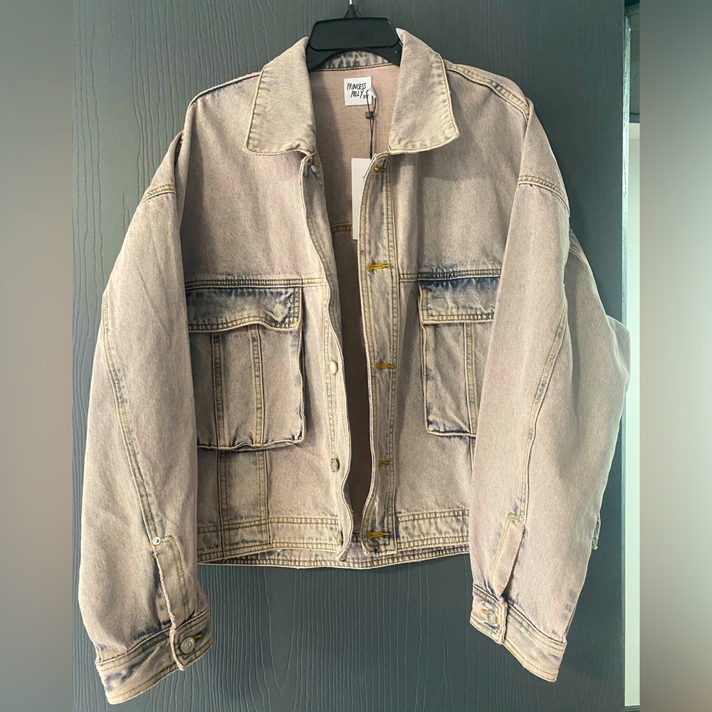 Oversized Jean Jacket Denim